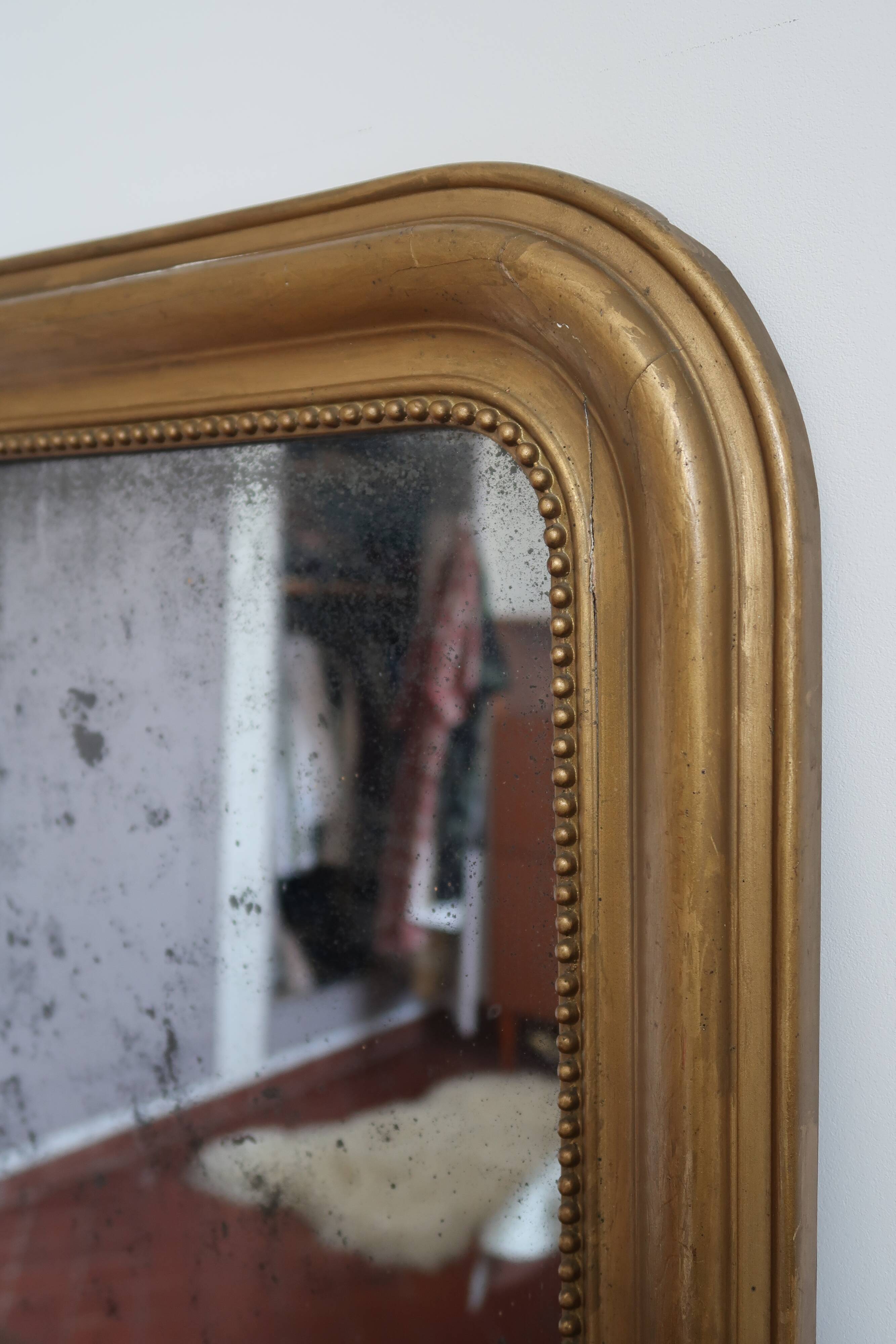 Miroir Louis Philippe vintage 82x58cm