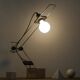 Brutalist lamp in travertine, Italy, 1970s