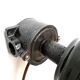 BLACK ENAMELLED TOLE WALL LAMP 1940 LEGRAND Ø 25 CM