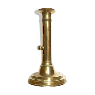 brass pusher candlestick