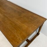 Oak work table, 1850