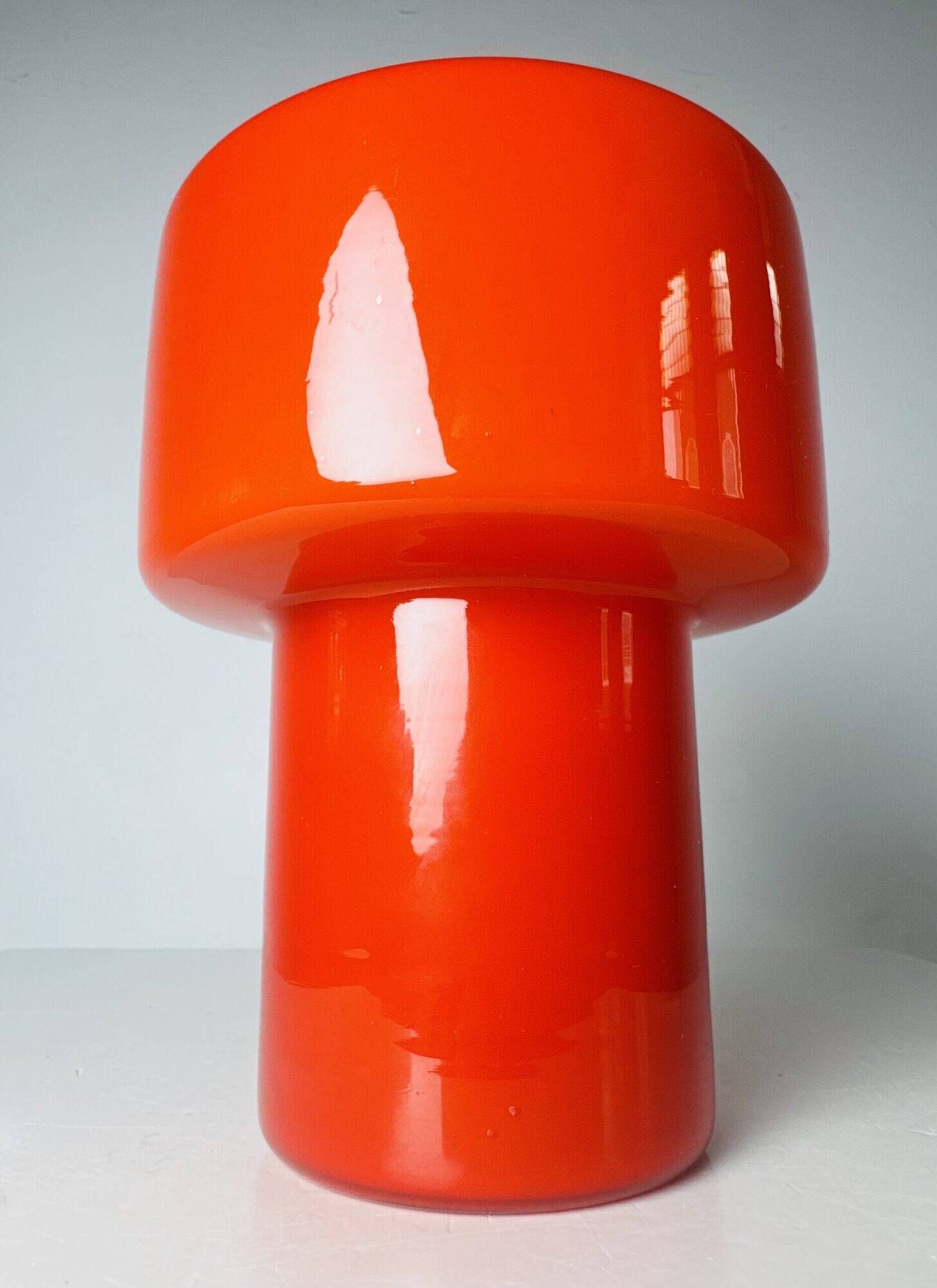 Model 120 Cylindrical Table Lamp By Uno & Östen Kristiansson For Luxus, Sweden 1970S