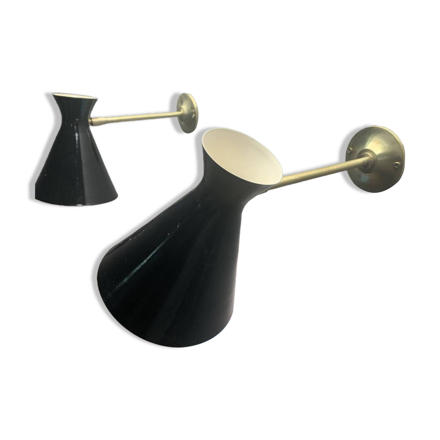 Coppia di applique Mid-Century, italia