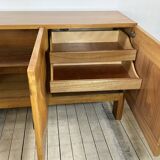 Massive oiled elm enfilade maison regain 1970