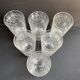 6 Chopes Baccarat service Rohan en coffret
