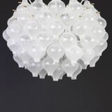 Glass Tulipan chandelier by Kalmar, Austria, 1960s