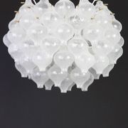 Glass Tulipan chandelier by Kalmar, Austria, 1960s