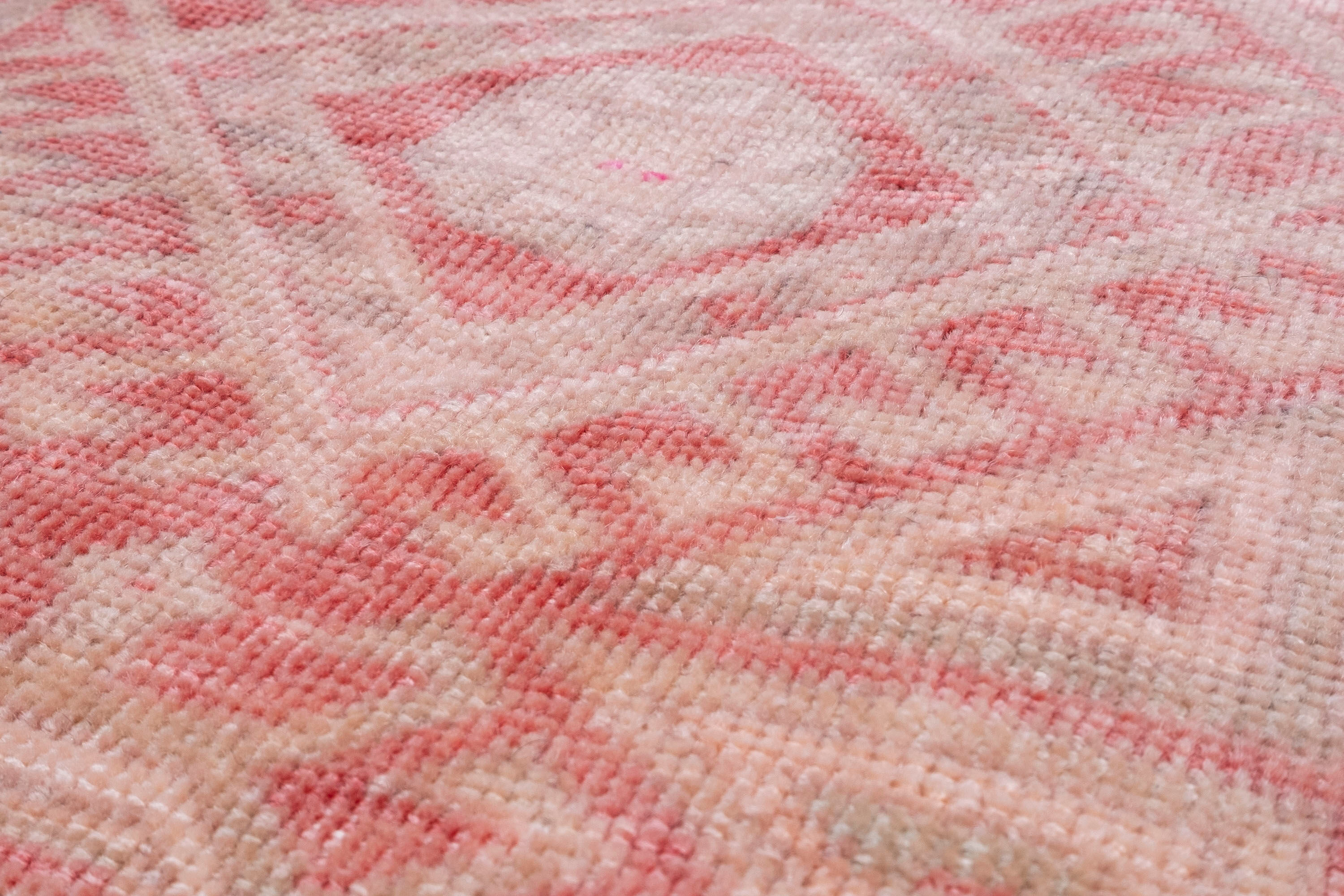 Faded turkish kitchen rug mat 1'5" x 3'9"