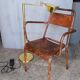 reading floor lamp in golden brass vintage design ep 1970