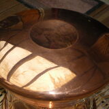 Cache pot ancien cuivre