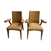 Pair of vintage armchairs