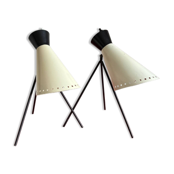 Set of table lamps by Josef Hurka