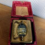 Officer's Clock In Gilt Bronze Napoleon III Period