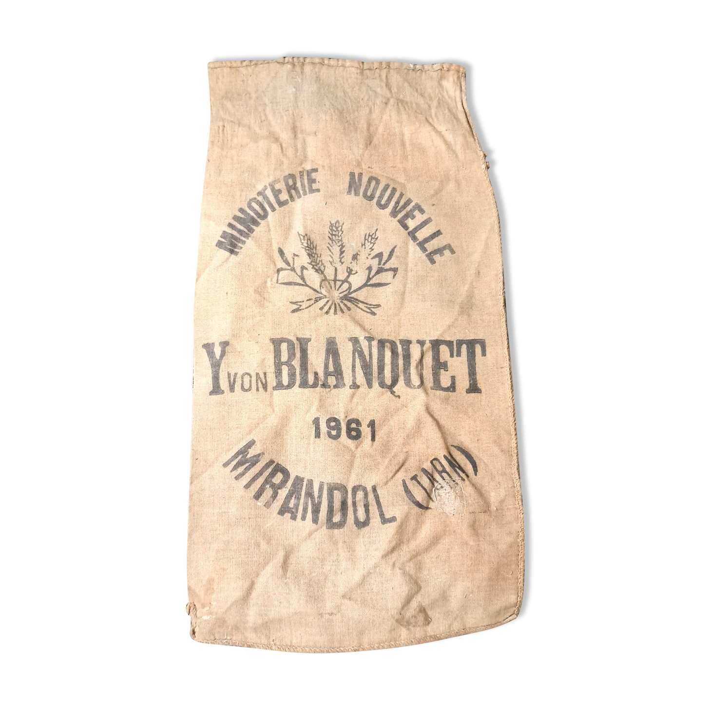 Burlap bag blanquet Tarn