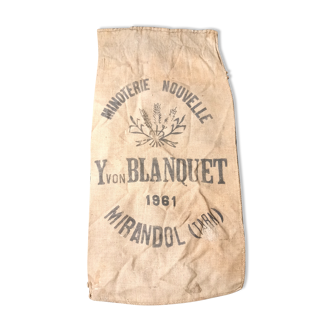 Burlap bag blanquet Tarn