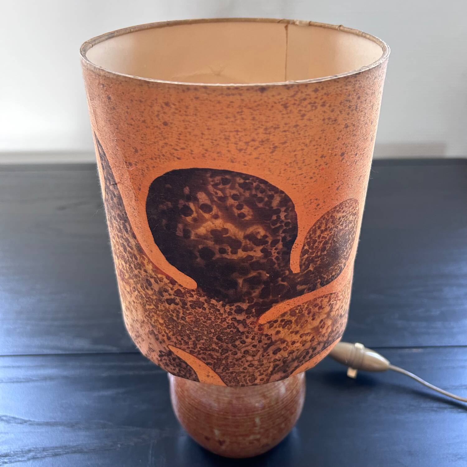 Stoneware lamp, 1970