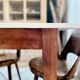 Table de repas vintage