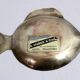 Vide poche vintage en laiton forme poisson
