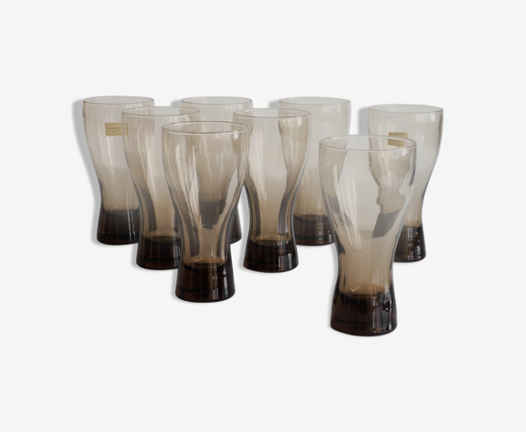 Suite de 8 verres
