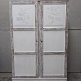 Parisian wardrobe, engraved wardrobe