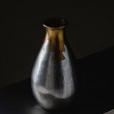 Vase en bronze et fonte d’aluminium, Philippe Jean, 1970s