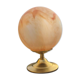 Lamp globe glass paste