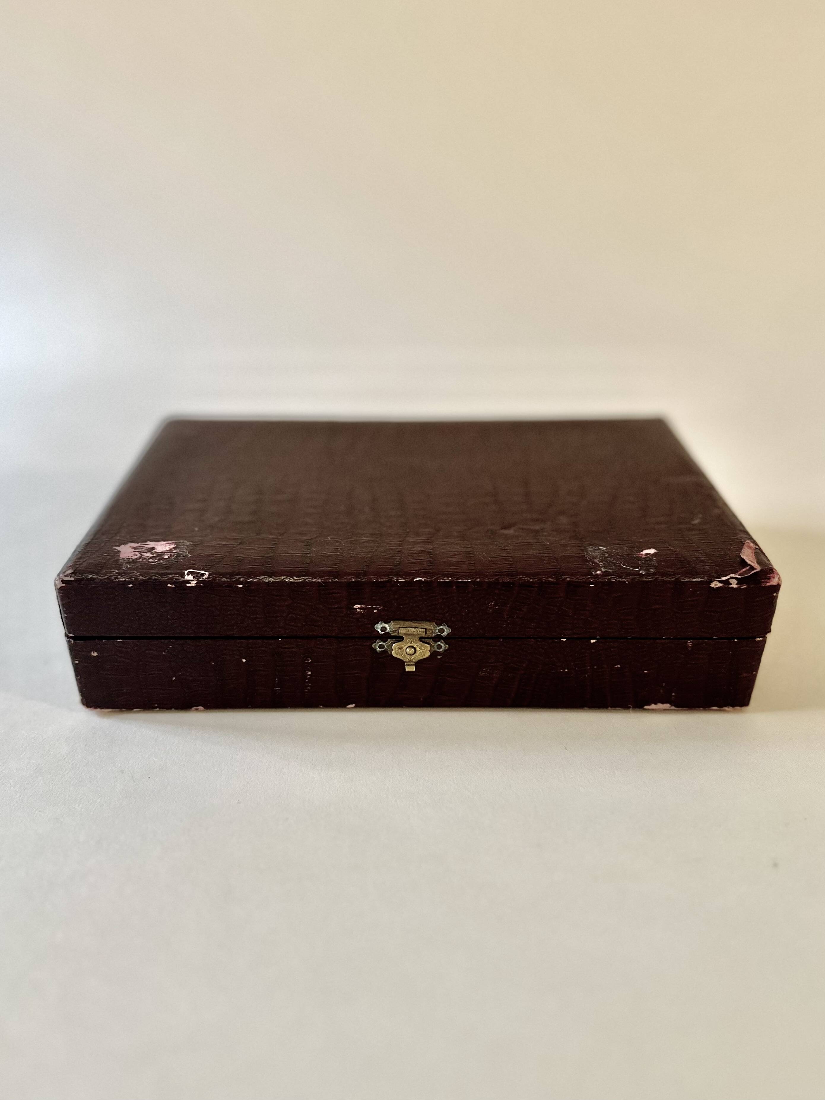 Twelve-piece silver-plated cutlery set