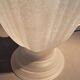 Art Deco style 1960s bedside lamp in molded and granite glass.
