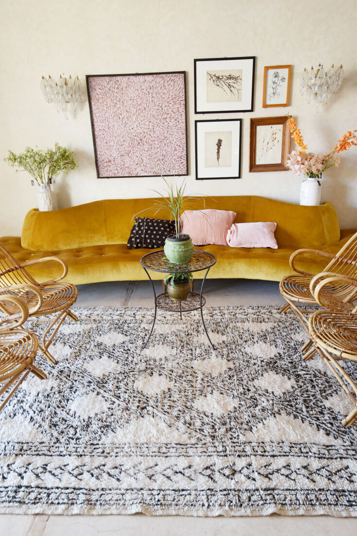 Beni ourain carpet 180x214cm