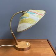 Lampe de bureau Temde années 1960 à col de cygne flexible