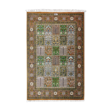 Tapis d'Orient "Ghoum" soie 115x76cm