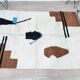 Handmade Berber rug in pure wool, size 150 x 250 cm