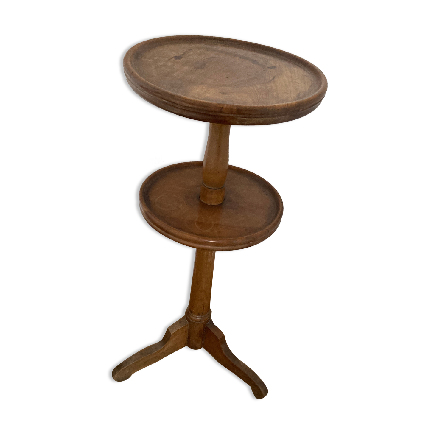 Wooden tripode side table