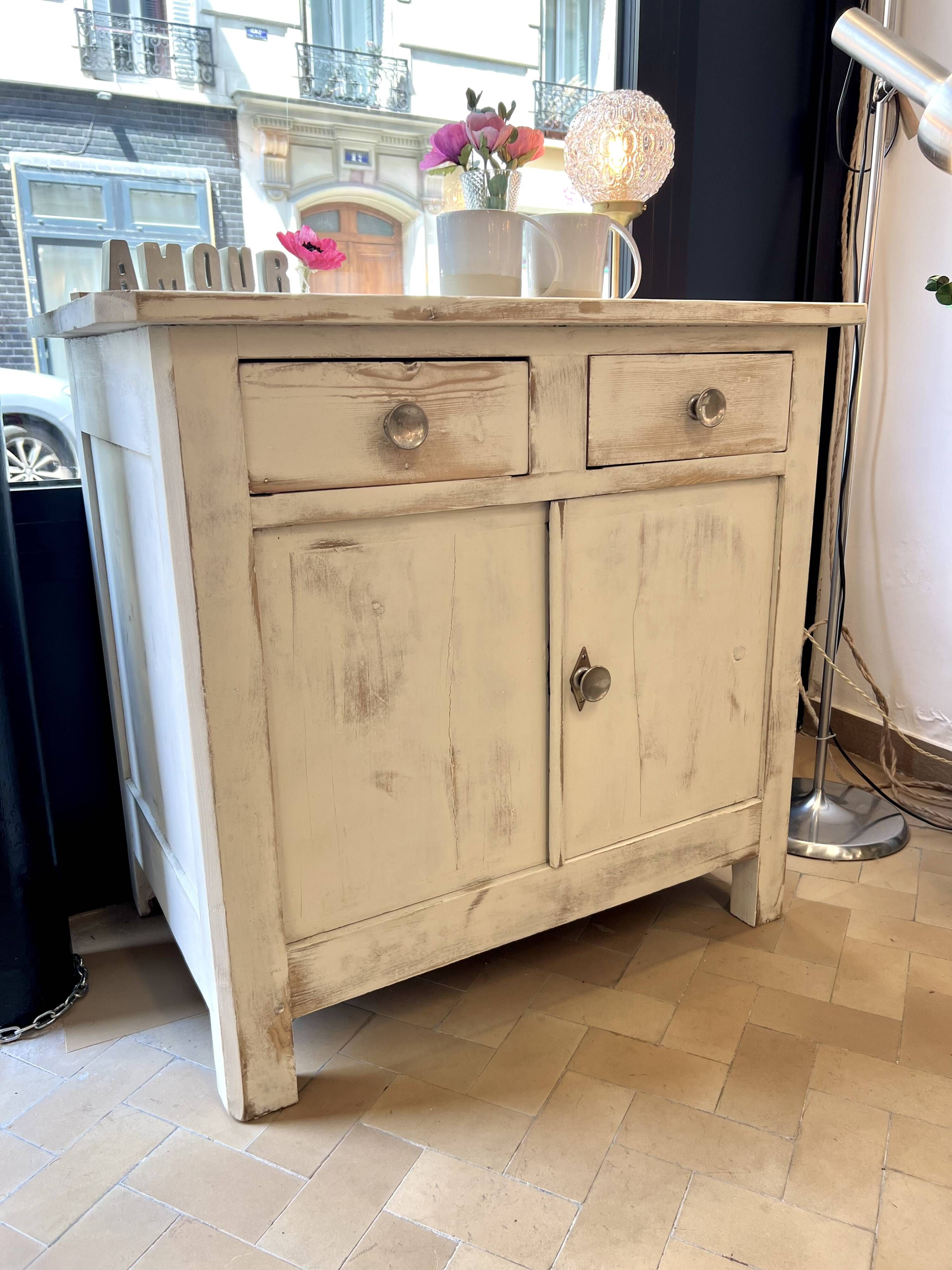 Small patinated buffet