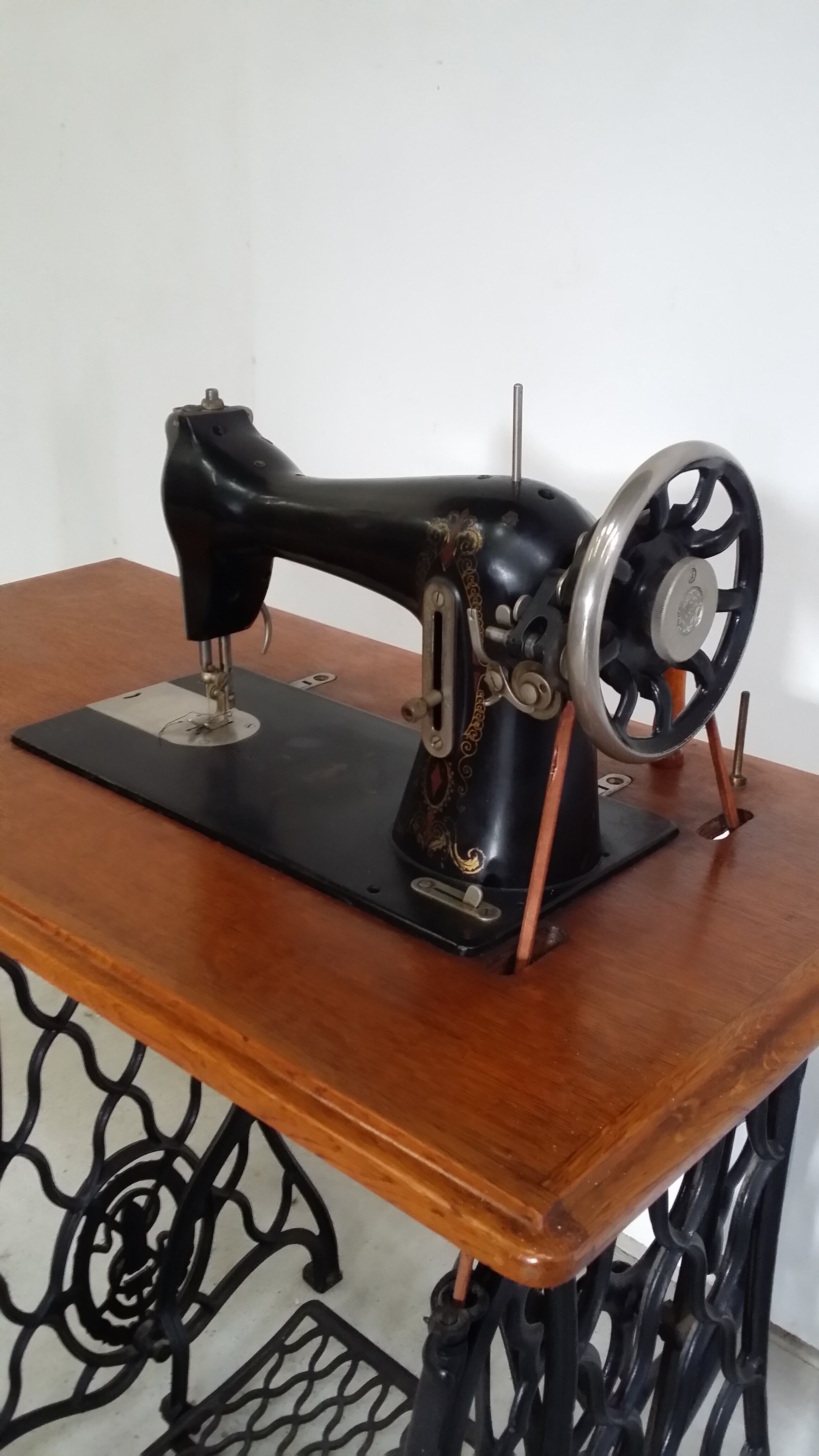 Old sewing machine
