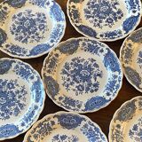 Ridgeway 12-piece dessert plate set – Windsor pattern – earthenware