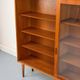 Danish Teak Cabinet with Glass Doors by Carlo Jensen for Hundevad, 1960s
