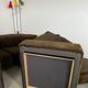 Old vintage modular sofa 6 elements of the 70s velvet / design