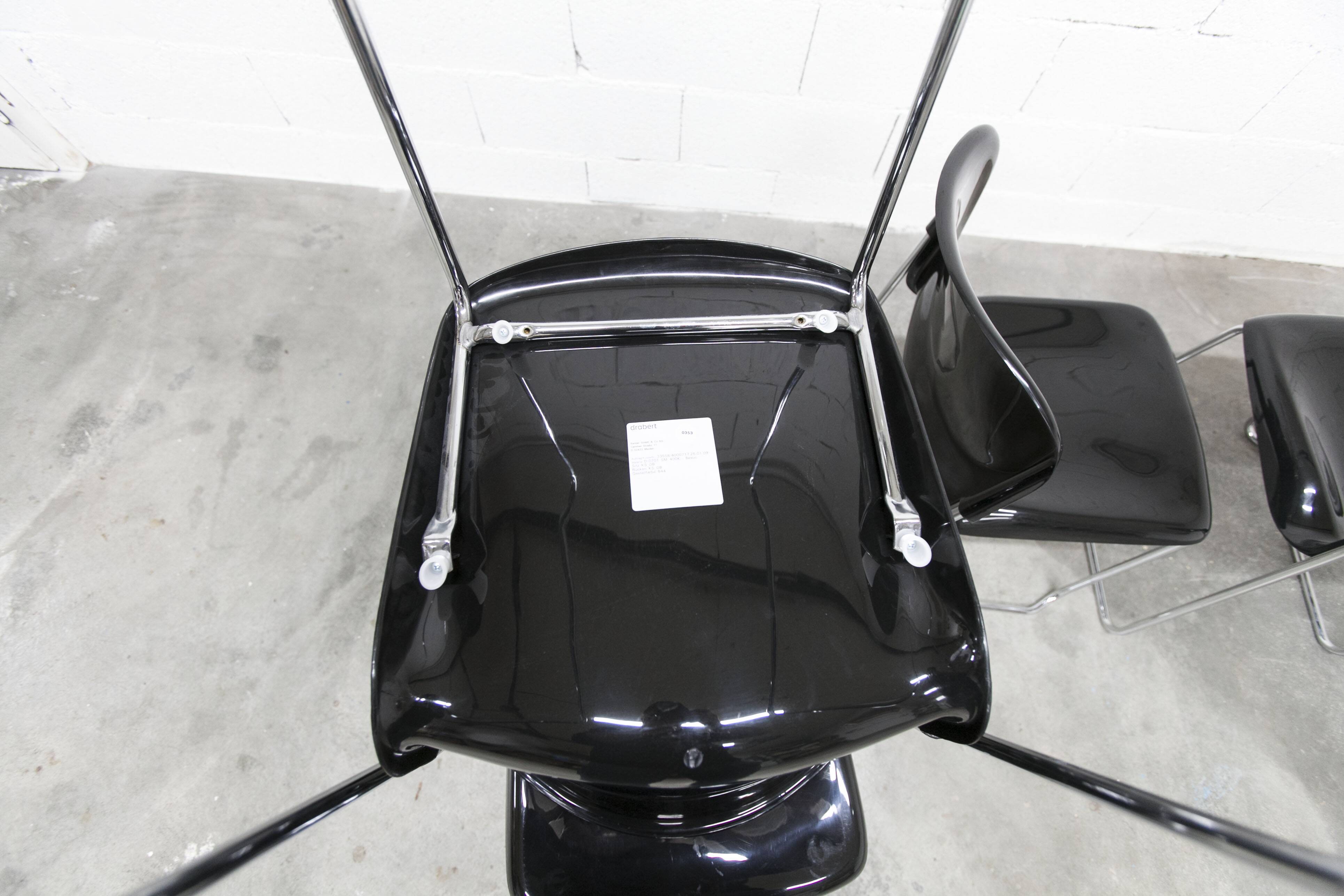 Set of 29 stackable SM400 chairs designed by Gerd Lange in 1980 by Drabert