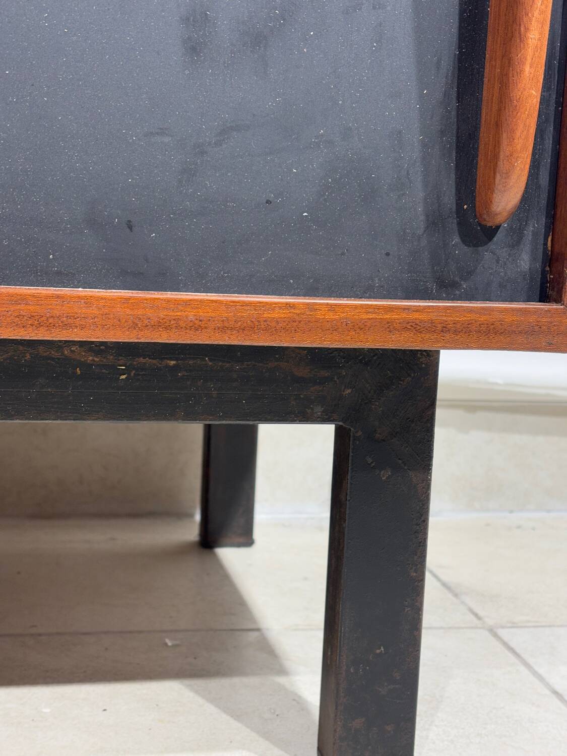 Cansado mahogany buffet by Charlotte Perriand