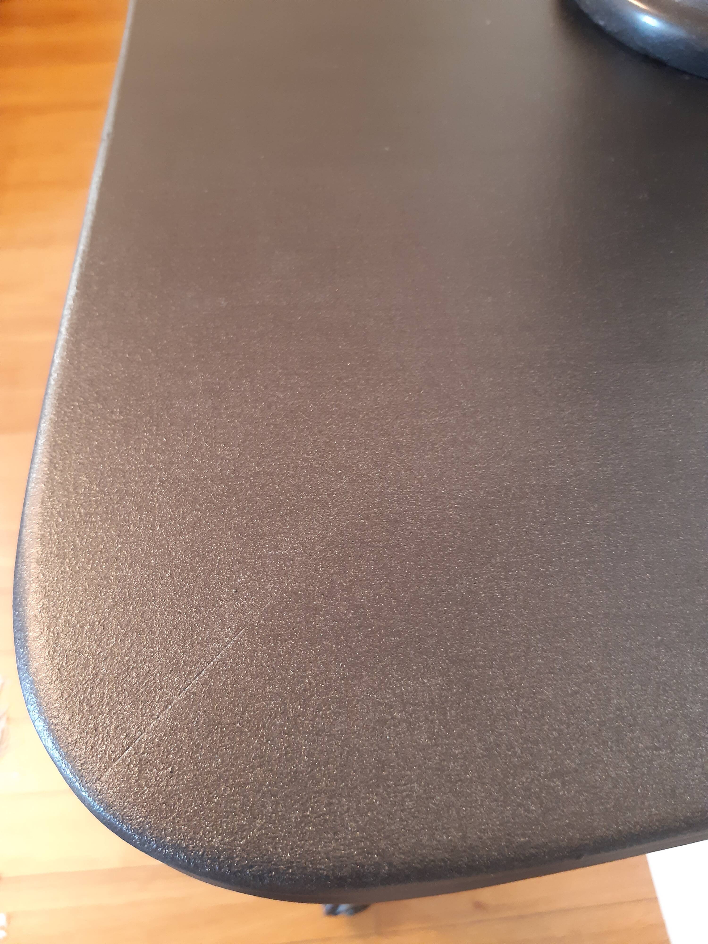 Louis XV-style black wall console