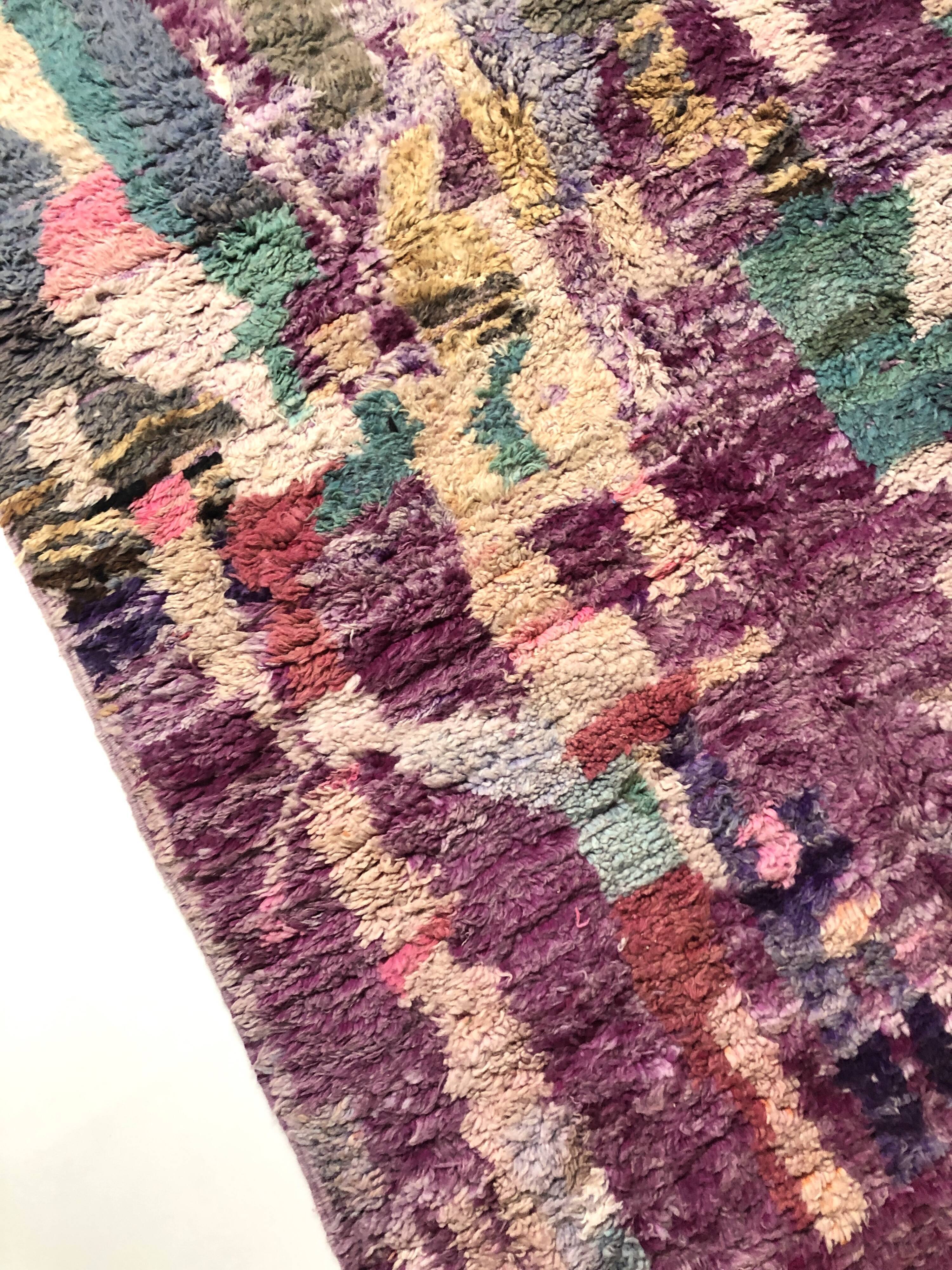 Berber Moroccan Carpet Boujaad 2,66x1.55m