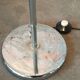 Vintage silver floor lamp, 1970