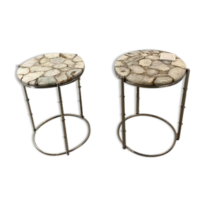 2 tables de chevet