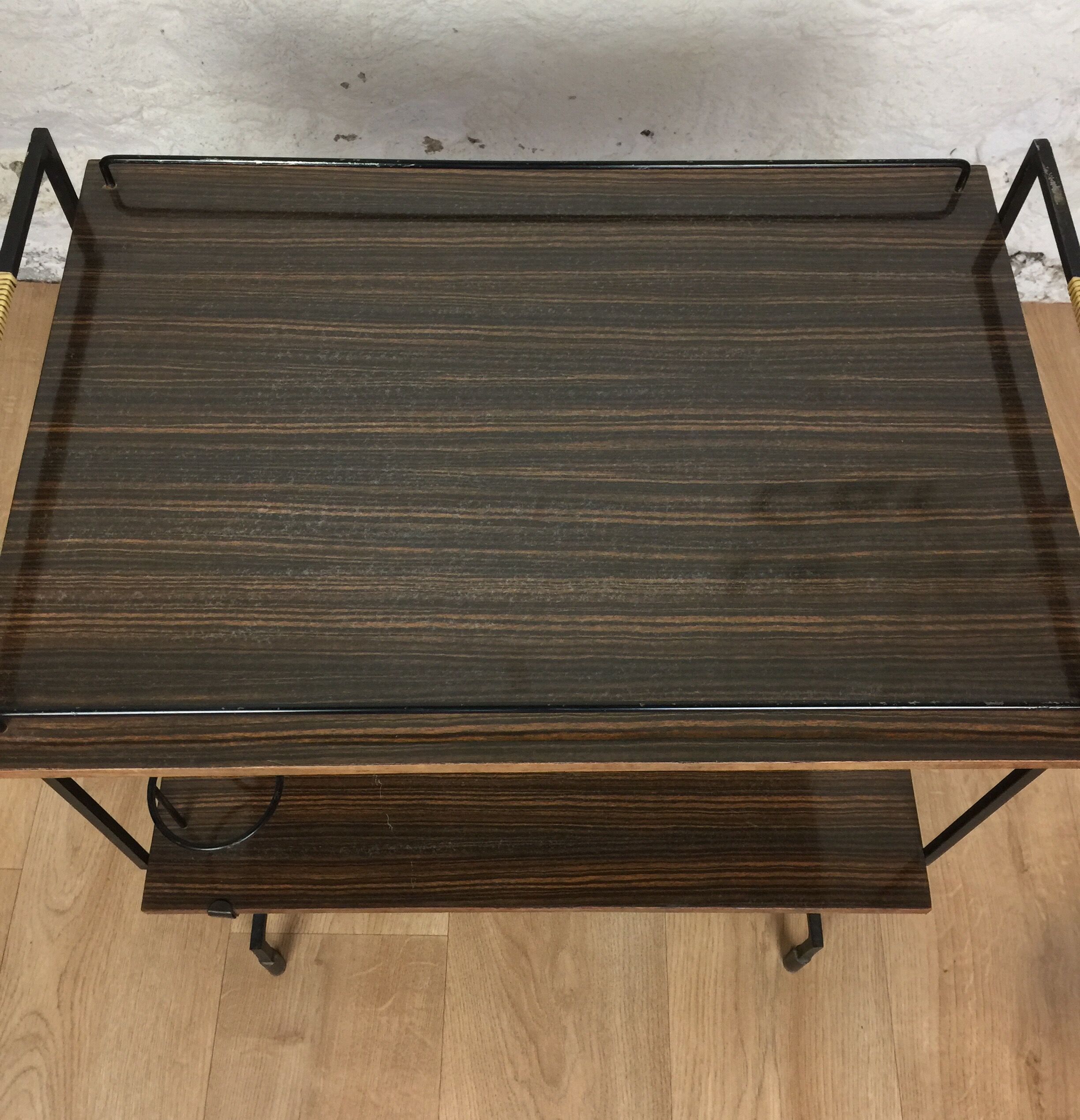 Desserte Metal Bar and 1950s Formica