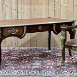 Regency style desk and armchair from the Napoleon III period - late 19th century