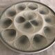 6 oyster plates and their dish - Moulin des Loups