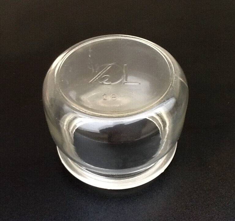 Old jar and its lid “La Lyonnaise”