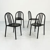 Set of 4 chairs Nr 222 by Robert Mallet Stevens for Pallucco Italia, 1980
