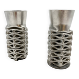 Pair of “compression” vases by jacques moniquet – 1970s